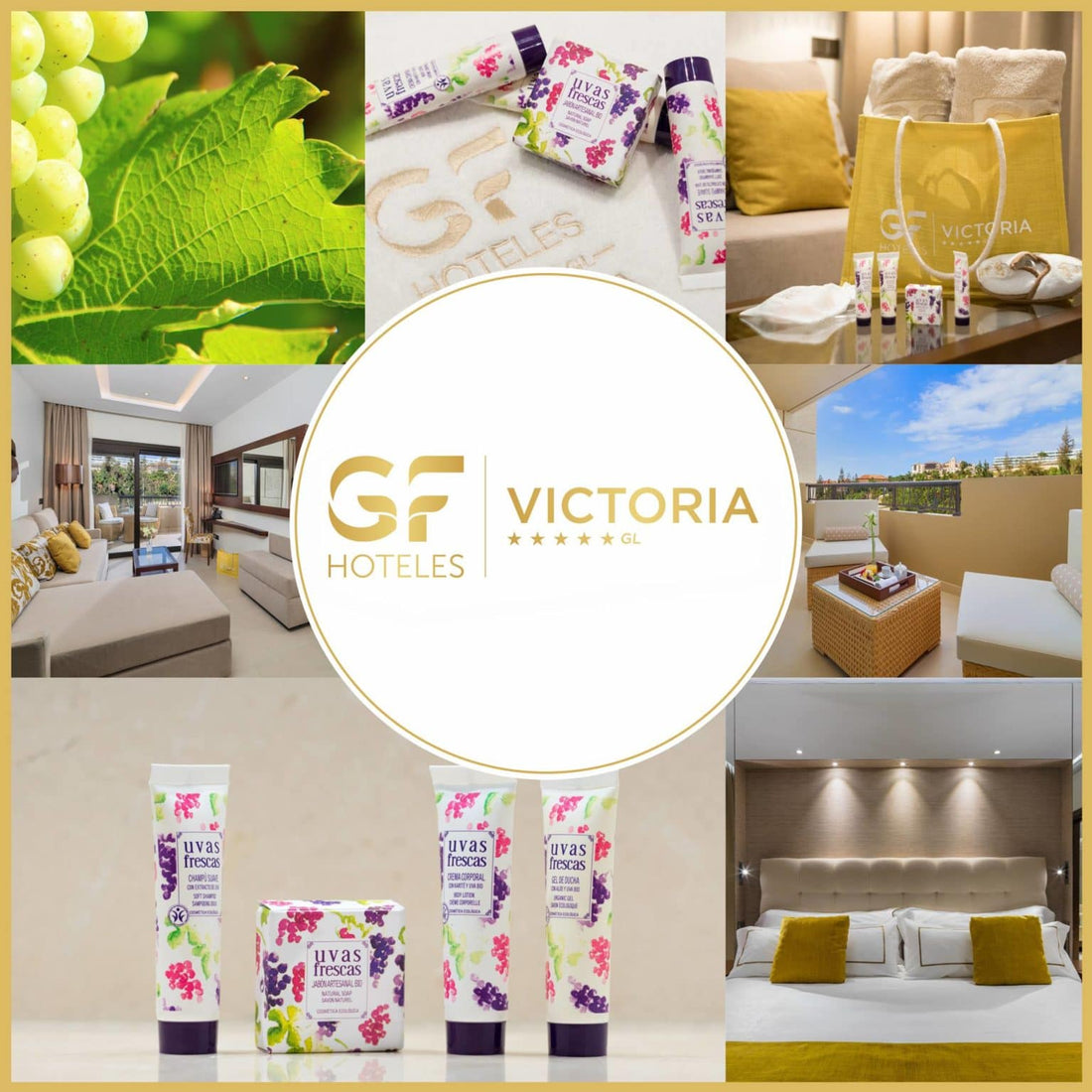 Uvas Frescas present at the Hotel GF Victoria de Tenerife.