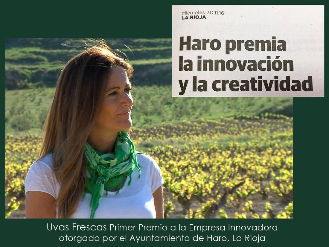 Uvas Frescas receives the First Prize for the Innovative Company.